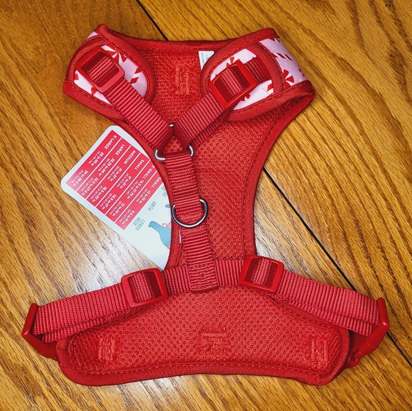 🐾 NEW Merry & Bright Candycane Harness SML - Picture 2 of 3